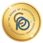Certified Professional Organizer CPO Badge