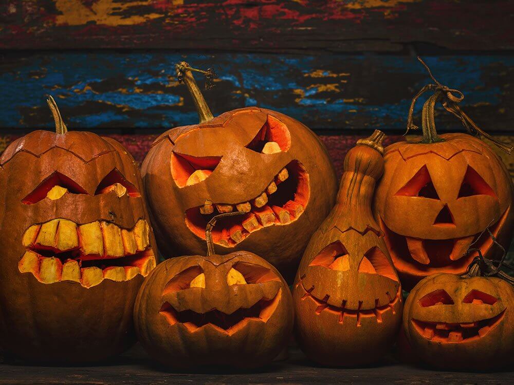 scary pumpkins